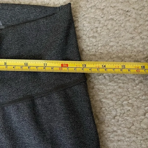 Adidas Compression Women's Leggings Sz Medium - Charcoal Gray - Picture 10 of 10